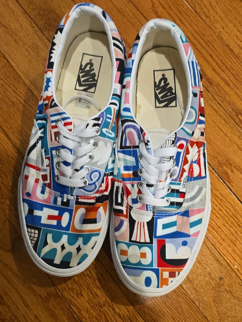 Vans Multicolor Graphic Low Top Sneakers